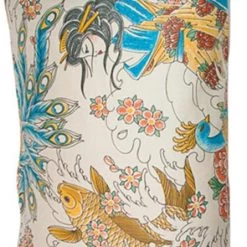 Budget ✔️ SIN IN LINEN All Geisha Garden Tattoo | STANDARD PILLOWCASE SET 🎉