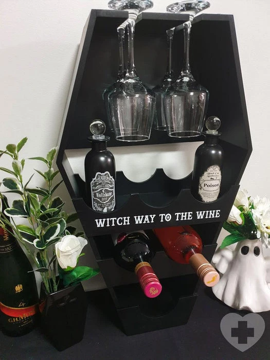 Discount ๐ GOTHIC GIFTS ๐ง Halloween Coffin | WINE SHELF โ๏ธ 15 Discount ๐ GOTHIC GIFTS ๐ง Halloween Coffin | WINE SHELF โ๏ธ - Image 13