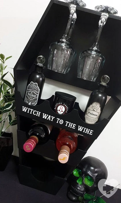 Discount ๐ GOTHIC GIFTS ๐ง Halloween Coffin | WINE SHELF โ๏ธ 5 Discount ๐ GOTHIC GIFTS ๐ง Halloween Coffin | WINE SHELF โ๏ธ - Image 3