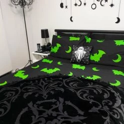 Best Sale 🛒 HELLS BLANKETS Bats Creature Of The Night [Toxic] | SUPER KING QUILT SET** 🎉 -DECOR Sales Store Hells Blankets Creatureofthenight 05 68e48c95 81ad 48ff b5ab cd122be315e1 700x700