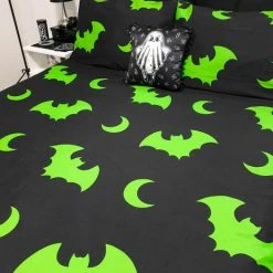 Best Sale 🛒 HELLS BLANKETS Bats Creature Of The Night [Toxic] | SUPER KING QUILT SET** 🎉 -DECOR Sales Store Hells Blankets Creatureofthenight 18 23180acb 0456 4054 9f7b 09a1ae03ee2c 700x700