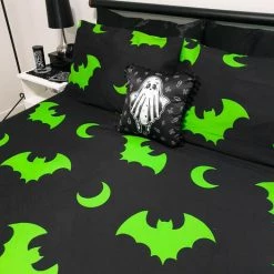 Best Sale 🛒 HELLS BLANKETS Bats Creature Of The Night [Toxic] | SUPER KING QUILT SET** 🎉 -DECOR Sales Store Hells Blankets Creatureofthenight 20 ee2bf7f3 151e 405e 9889 71bf2bc2c746 700x700