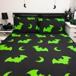 Best Sale 🛒 HELLS BLANKETS Bats Creature Of The Night [Toxic] | SUPER KING QUILT SET** 🎉 -DECOR Sales Store Hells Blankets Creatureofthenight 25 03c0edf6 0c66 498c 97d2 0d6baba20ffe 700x700
