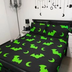 Best Sale 🛒 HELLS BLANKETS Bats Creature Of The Night [Toxic] | SUPER KING QUILT SET** 🎉 -DECOR Sales Store Hells Blankets Creatureofthenight 27 98cdf388 a19c 49a6 bff4 f453bec63762 700x700
