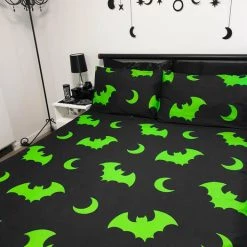 Best Sale 🛒 HELLS BLANKETS Bats Creature Of The Night [Toxic] | SUPER KING QUILT SET** 🎉 -DECOR Sales Store Hells Blankets Creatureofthenight 28 4155a146 2a52 4350 9be5 ed5b4a1ed4bd 700x700