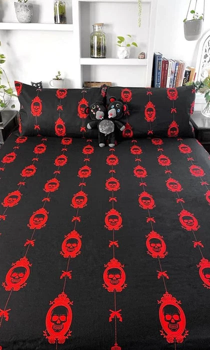 Best Pirce ✔️ HELLS BLANKETS Gothic Homewares Horror Nightmare | QUEEN QUILT SET 🛒 3 Best Pirce ✔️ HELLS BLANKETS Gothic Homewares Horror Nightmare | QUEEN QUILT SET 🛒