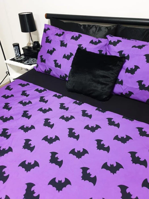 Promo π HELLS BLANKETS Twilight Bats | QUEEN QUILT SET π 11 Promo π HELLS BLANKETS Twilight Bats | QUEEN QUILT SET π - Image 9