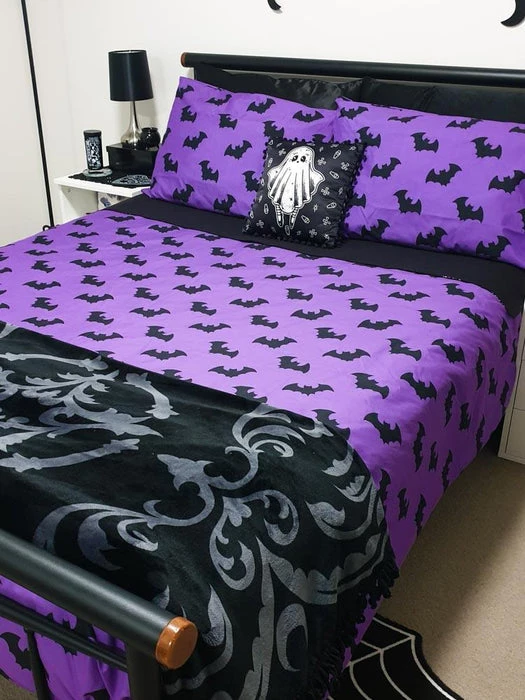 Promo π HELLS BLANKETS Twilight Bats | QUEEN QUILT SET π 5 Promo π HELLS BLANKETS Twilight Bats | QUEEN QUILT SET π - Image 3