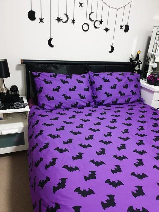 Promo π HELLS BLANKETS Twilight Bats | QUEEN QUILT SET π 8 Promo π HELLS BLANKETS Twilight Bats | QUEEN QUILT SET π - Image 6