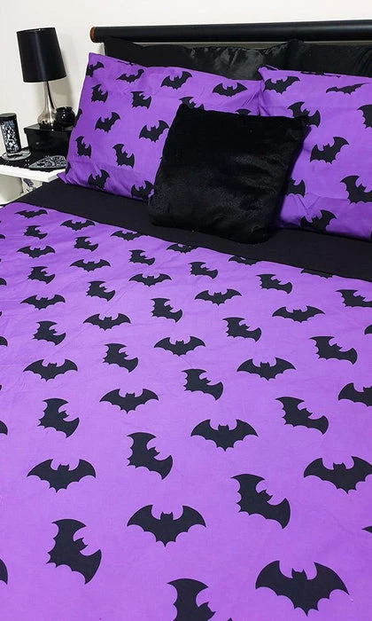 Promo π HELLS BLANKETS Twilight Bats | QUEEN QUILT SET π 3 Promo π HELLS BLANKETS Twilight Bats | QUEEN QUILT SET π