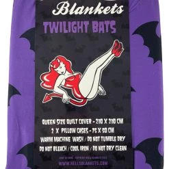 Promo π HELLS BLANKETS Twilight Bats | QUEEN QUILT SET π 26 Promo π HELLS BLANKETS Twilight Bats | QUEEN QUILT SET π -DECOR Sales Store Hells Blankets Twilight Bats Queen 0a8510e2 8202 4ec8 9aa1 f6c36fe25c2b 700x700