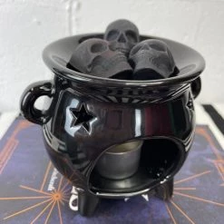 Best Sale 😍 THE BLACKENED TEETH Gothic Homewares Skull [Charcoal Black] | SCENTED WAX MELTS 🥰 -DECOR Sales Store IMG 5881 d028536a bec1 4a18 b88c 3fca7f04d0c3 700x700