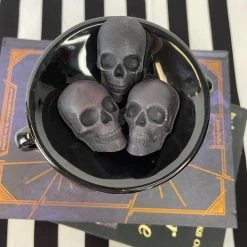 Best Sale 😍 THE BLACKENED TEETH Gothic Homewares Skull [Charcoal Black] | SCENTED WAX MELTS 🥰 -DECOR Sales Store IMG 5882 ee264bbd efa0 415b bd87 e88d44a8659f 700x700