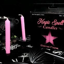 Promo ❤️ MAGIC SPELL CANDLES Gothic Homewares Eternal Flame [Pink] | SPELL CANDLE ✔️ -DECOR Sales Store Pink 700x700