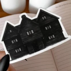 Hot Sale 🛒 GHOSTS OF OCTOBER Gothic Homewares Salem Witch House | STICKER 💯