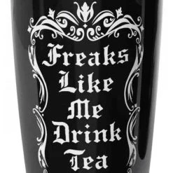 Wholesale 🎉 ALCHEMY GOTHIC Gothic Homewares Freaks Like Me | DOUBLE WALLED MUG 🤩