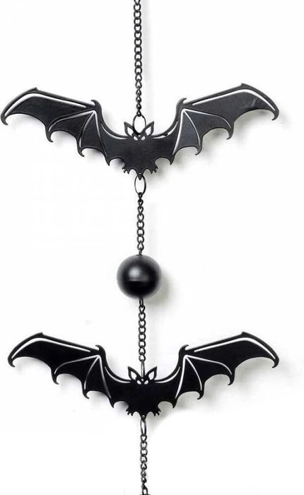 New 🤩 ALCHEMY GOTHIC Bats Gothic Bat | HANGING DECORATION 😀 4 New 🤩 ALCHEMY GOTHIC Bats Gothic Bat | HANGING DECORATION 😀 - Image 2