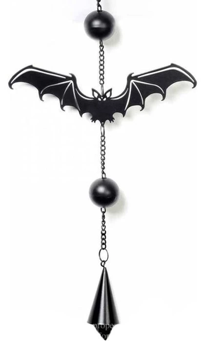 New 🤩 ALCHEMY GOTHIC Bats Gothic Bat | HANGING DECORATION 😀 5 New 🤩 ALCHEMY GOTHIC Bats Gothic Bat | HANGING DECORATION 😀 - Image 3