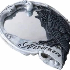 Promo 🎁 ALCHEMY GOTHIC Gothic Homewares Nevermore | COMPACT MIRROR 👍 -DECOR Sales Store alchemy gothic nevermore compact mirror 3 2143607a f625 4cc1 b642 93bfbc21f64c 700x700