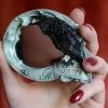 Promo 🎁 ALCHEMY GOTHIC Gothic Homewares Nevermore | COMPACT MIRROR 👍 -DECOR Sales Store alchemy gothic nevermore compactmirror 5 700x700