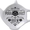 Outlet ✨ ALCHEMY GOTHIC Gothic Homewares Purrfect Brew | TEABAG DISH ⌛ -DECOR Sales Store alchemy gothic purrfect brew teabag dish 1 aab70c37 1982 4783 adc3 b727b02513ae 700x700