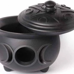 Flash Sale ✨ ALCHEMY GOTHIC Gothic Homewares Triple Moon | CAULDRON POT* 🔔 -DECOR Sales Store alchemy gothic triple moon cauldron pot 3 8e7c21be 0623 42fa b786 2658bc3c5b39 700x700