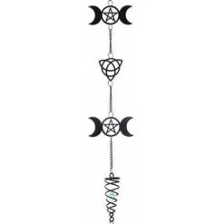 Best reviews of ✨ ALCHEMY GOTHIC Gothic Homewares Triple Moon | HANGING DECORATION 🧨