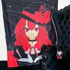 Hot Sale 😉 BESERK CRYPT Anime & Manga Academia Witch [Red] | TAPESTRY BLANKET 👏 -DECOR Sales Store beserk crypt academia witch red printed tapestry 01 3b4bb1d4 28a7 45be 8294 ab8781a67610 700x700