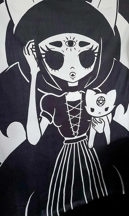 Coupon π BESERK CRYPT Bats Cat Magick | TAPESTRY BLANKET π₯° 5 Coupon π BESERK CRYPT Bats Cat Magick | TAPESTRY BLANKET π₯° - Image 3