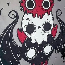 Discount ✔️ BESERK CRYPT Bats I Scream Parlour | TAPESTRY BLANKET ⌛ -DECOR Sales Store beserk crypt i scream parlour printed tapestry 03 58ebb966 7b10 4292 8925 03cdf5feaced 700x700