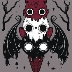 Discount ✔️ BESERK CRYPT Bats I Scream Parlour | TAPESTRY BLANKET ⌛ -DECOR Sales Store beserk crypt i scream parlour printed tapestry 05 b7c48643 38ba 424a b1c8 c4192f320d81 700x700