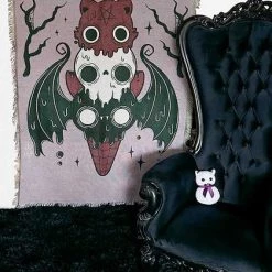 Discount 😍 BESERK CRYPT Gothic Homewares I Scream Parlour | WOVEN TAPESTRY BLANKET 😀 -DECOR Sales Store beserk crypt i scream parlour woven tapestry 01 14989100 f698 47e1 a0d2 feb394a262b5 700x700