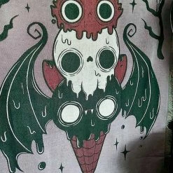 Discount 😍 BESERK CRYPT Gothic Homewares I Scream Parlour | WOVEN TAPESTRY BLANKET 😀