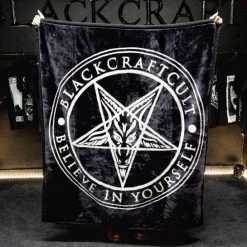 Wholesale 👍 BLACKCRAFT Gothic Homewares Pentagram | BLANKET 🎉 -DECOR Sales Store blackcraft pentagram blanket 3 65ebcdf9 72c9 479a 89ec a61857513e3f 700x700