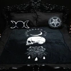 Cheap 🛒 BLACKCRAFT Gothic Homewares Spirits Of The Dead | THROW BLANKET 🎉 -DECOR Sales Store blackcraft spirits of the dead throw blanket 3 6585c35a 992d 45bb 9ffa efbbb6a454a9 700x700