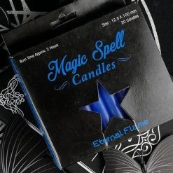 Brand new 😍 MAGIC SPELL CANDLES Gothic Homewares Eternal Flame [Light Blue] | SPELL CANDLE 👍