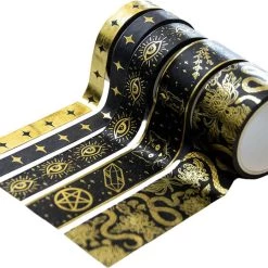 Cheap ❤️ ECTOGASM All Witchy Washi [Black/Gold] | TAPE 🛒