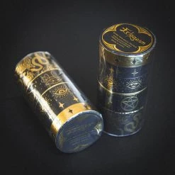 Cheap ❤️ ECTOGASM All Witchy Washi [Black/Gold] | TAPE 🛒 -DECOR Sales Store ectogasm witchy washi black gold tape 6 69ad1093 e3ef 4e29 a597 7c6afb8ea045 700x700
