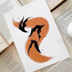 Budget 🥰 GHOSTS OF OCTOBER Bats Carpe Noctem [A5] | PRINT 😍 -DECOR Sales Store ghosts of october carpe noctem a5 print 3 5147aafa ca7a 4d2f 91e0 599f40bcb7a3 700x700