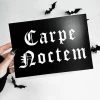 Flash Sale 👍 GHOSTS OF OCTOBER Gothic Homewares Carpe Noctem Gothic [A5] | PRINT ✔️ -DECOR Sales Store ghosts of october carpe noctem gothic 01 88df7f76 dd3e 4472 84e2 d5ad8877d3f4 700x700