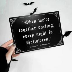Deals ✨ GHOSTS OF OCTOBER Gothic Homewares Every Night Is 🦇 Halloween [A5] | PRINT ❤️ -DECOR Sales Store ghosts of october every night is halloween a5 print 1 b48ab68e d603 4c74 b332 c20561a4d3df 700x700