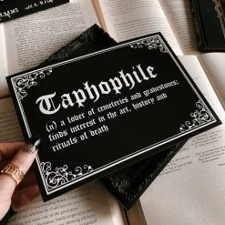 Budget ⌛ GHOSTS OF OCTOBER Gothic Homewares Taphophile [A5] | PRINT 🌟 -DECOR Sales Store ghosts of october taphophile a5 print 4 70439e79 0c9e 43c8 8b6b e35a07ed56d7 700x700