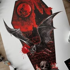 Coupon 😍 GHOSTS OF OCTOBER Bats The Bat [A4] | PRINT ⌛ -DECOR Sales Store ghosts of october the bat a5 print 3 3 8299eab2 ceeb 4d05 a6ab 4d9e3b589774 700x700