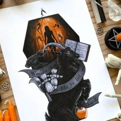 Discount ⭐ GHOSTS OF OCTOBER Gothic Homewares The Goat [A4] | PRINT 🌟 -DECOR Sales Store ghosts of october the goat a4 print 2 4386e0ad bcea 41af 9d7e 07df5d68d192 700x700