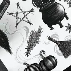 Outlet 😀 GHOSTS OF OCTOBER Gothic Homewares Witches Kit [A5] | PRINT ✔️ -DECOR Sales Store ghosts of october witches kit print 5 49c0a25a f4da 431f a0ea 41f37f65cab3 700x700