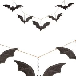 Best deal 👏 GOTHIC GIFTS Bats Glitter Bat | METAL GARLAND* 😉
