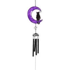 New 🎁 GOTHIC GIFTS Cats Black Cat | WINDCHIME 😀