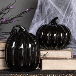 Best Pirce 😉 GOTHIC GIFTS Gothic Homewares Black [Glass] | PUMPKIN DECOR* 💯 -DECOR Sales Store gothic gifts black glass pumpkin decor set 2 186cb14f 2d7c 419c 8279 a57663c53cdd 700x700