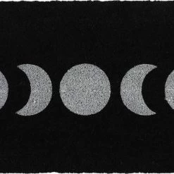 Top 10 👍 GOTHIC GIFTS Gothic Homewares Black Moon Phase | DOOR MAT ⌛