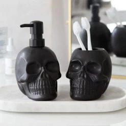 New 😉 GOTHIC GIFTS Gothic Homewares Black Skull | TOOTHBRUSH HOLDER 🛒 -DECOR Sales Store gothic gifts black skull toothbrush holder 6 9e3efa5c c80a 44bc be6f 7816fa6d55a0 700x700